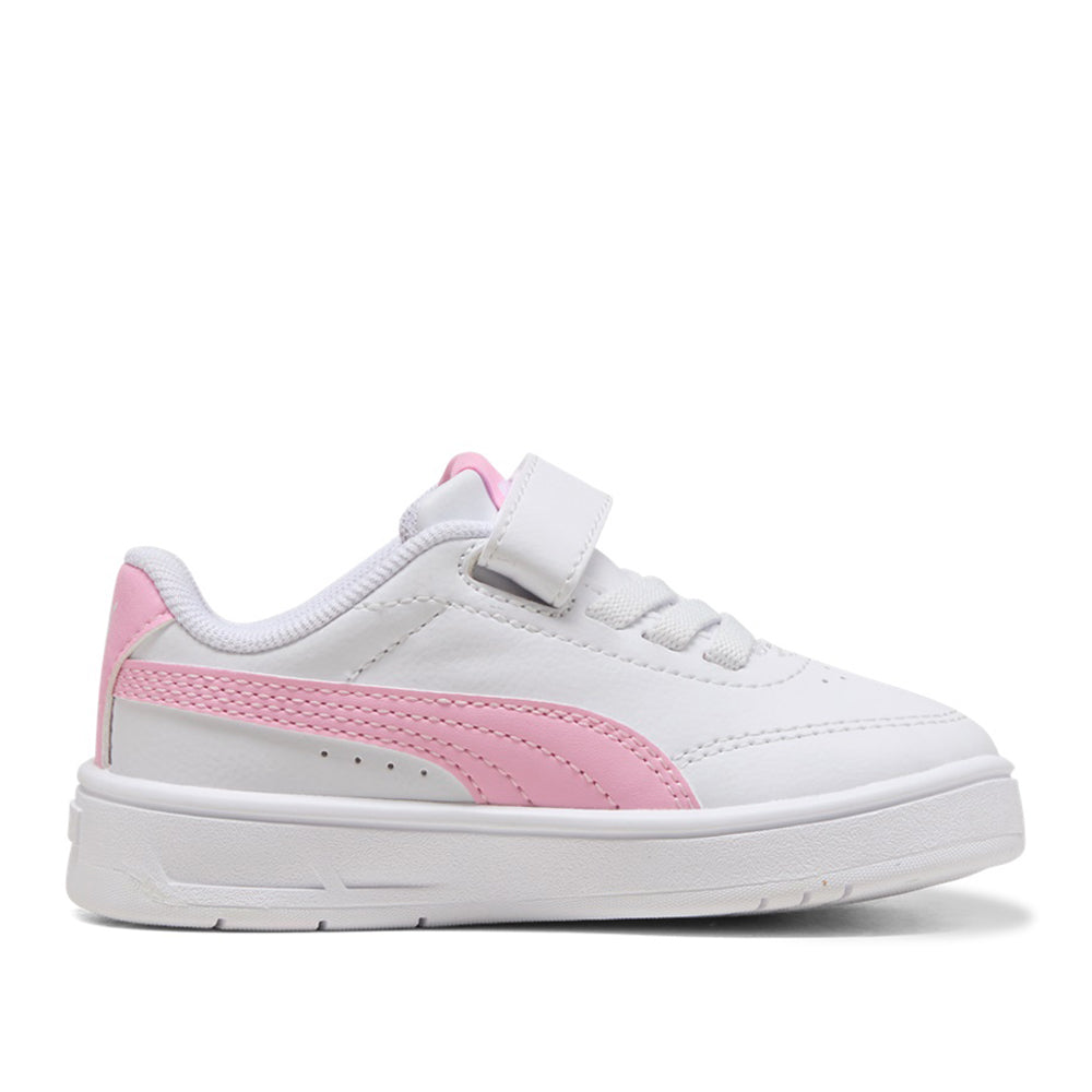 Sneakers Puma Court Classic Clean Ac+ Inf Unisex Bimbo - Bianco