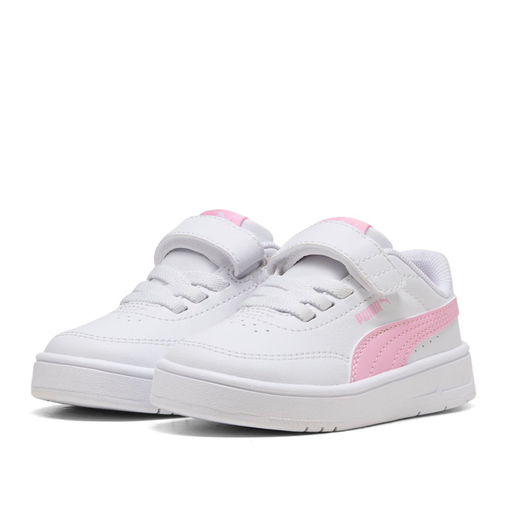 Sneakers Puma Court Classic Clean Ac+ Inf Unisex Bimbo - Bianco