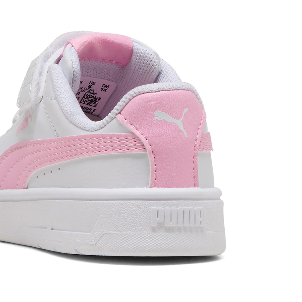 Sneakers Puma Court Classic Clean Ac+ Inf Unisex Bimbo - Bianco