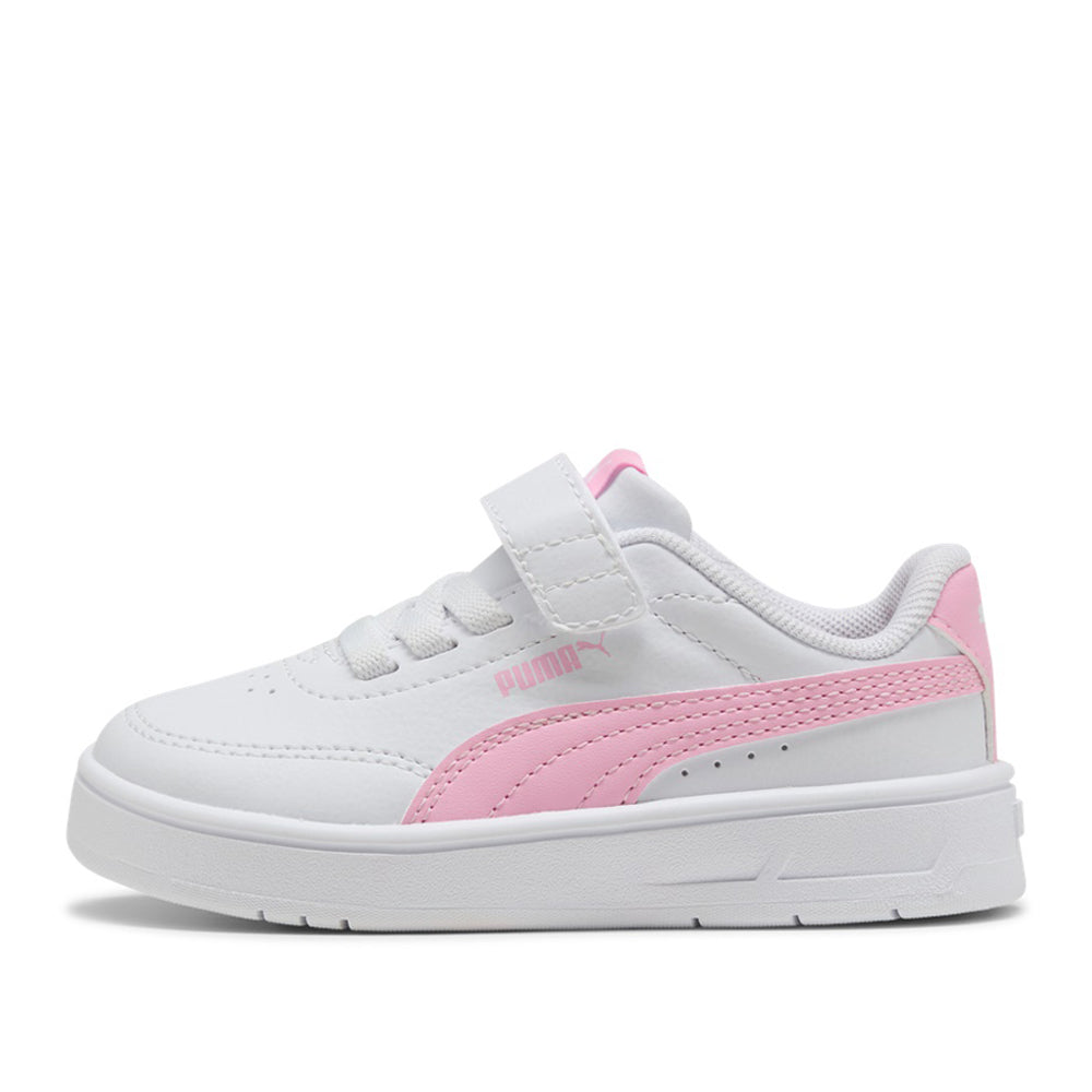 Sneakers Puma Court Classic Clean Ac+ Inf Unisex Bimbo - Bianco