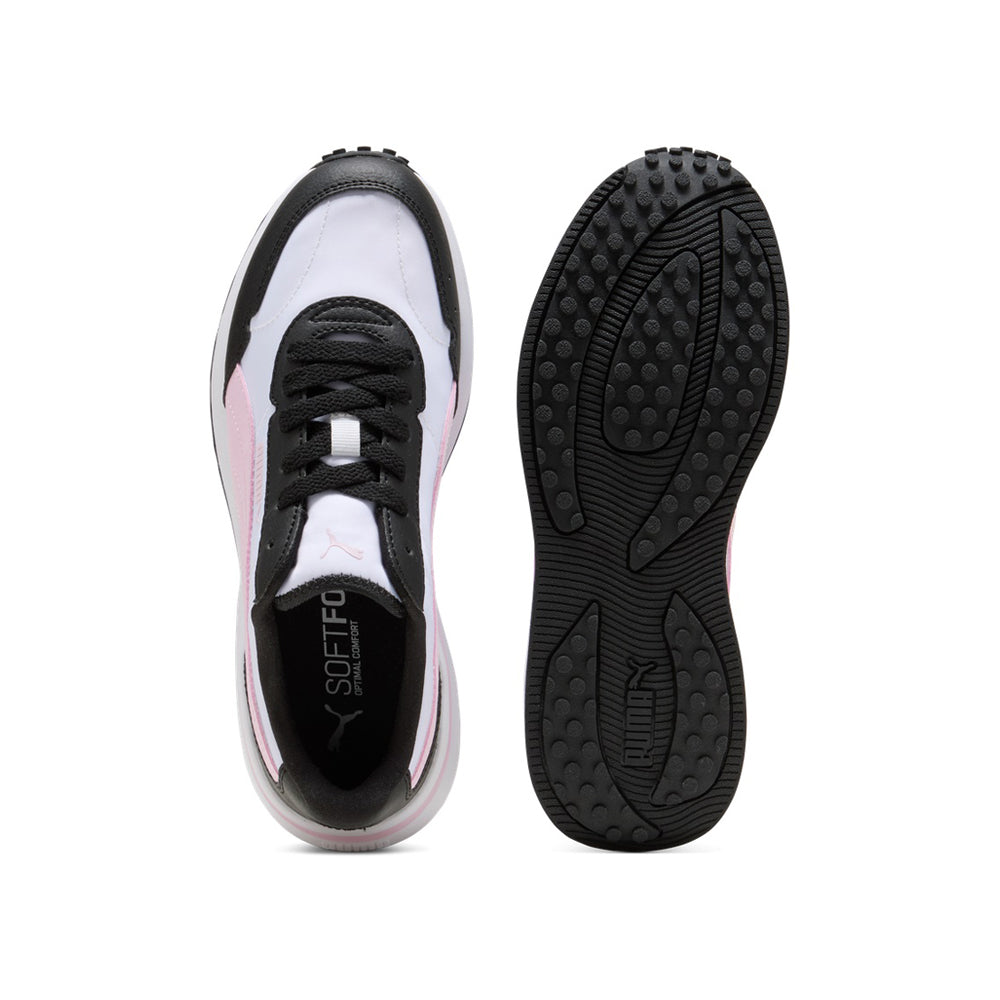 Sneakers Puma R78 Glance Nylon Donna - Bianco