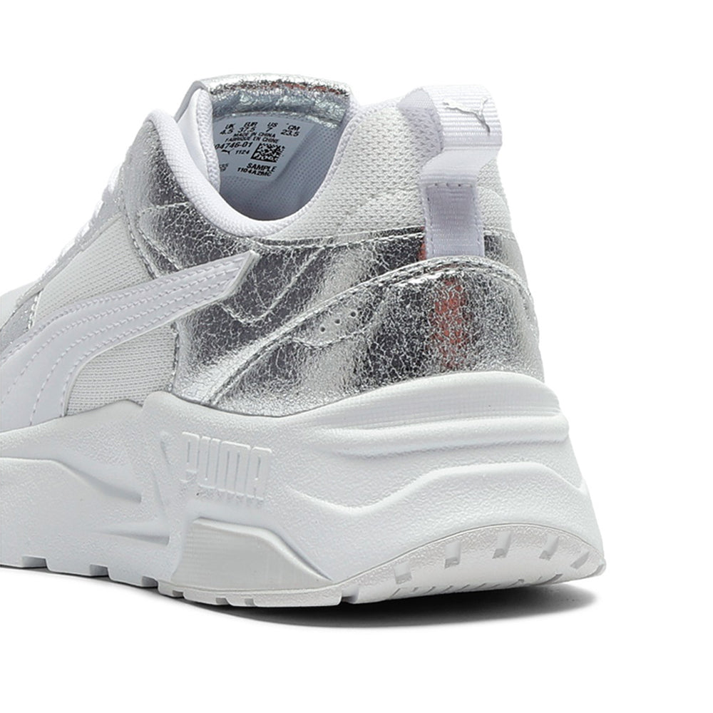 Sneakers Puma Trinity 2 Lt Metallic Whisper Donna - Bianco