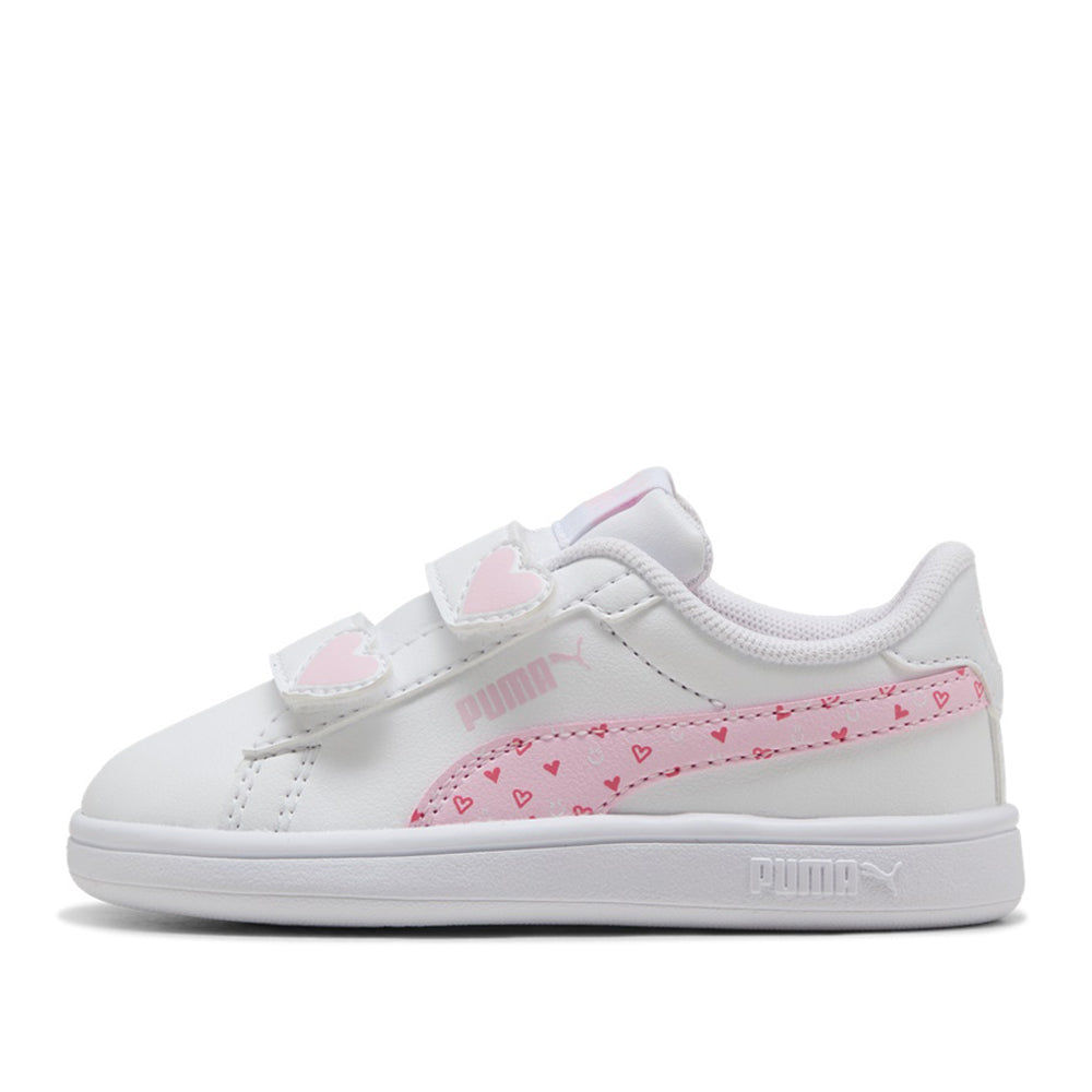 Sneakers Puma Puma Smash 3.0 Hearty V Inf Bimba - Bianco