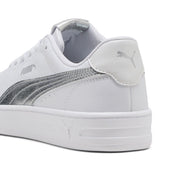Sneakers Puma Court Lally Metallic Whisper Donna - Bianco