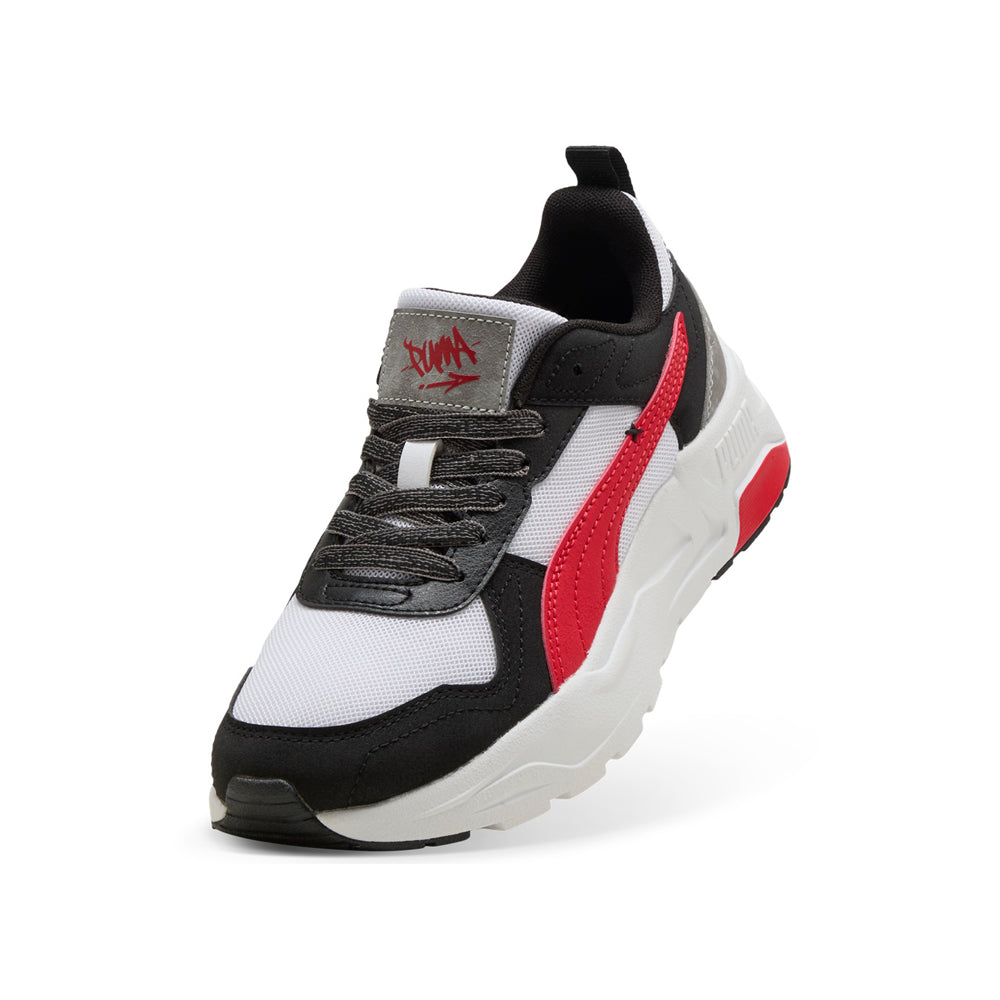 Sneakers Puma Trinity 2 Lt Mid 90s jr Unisex Ragazzo - Bianco