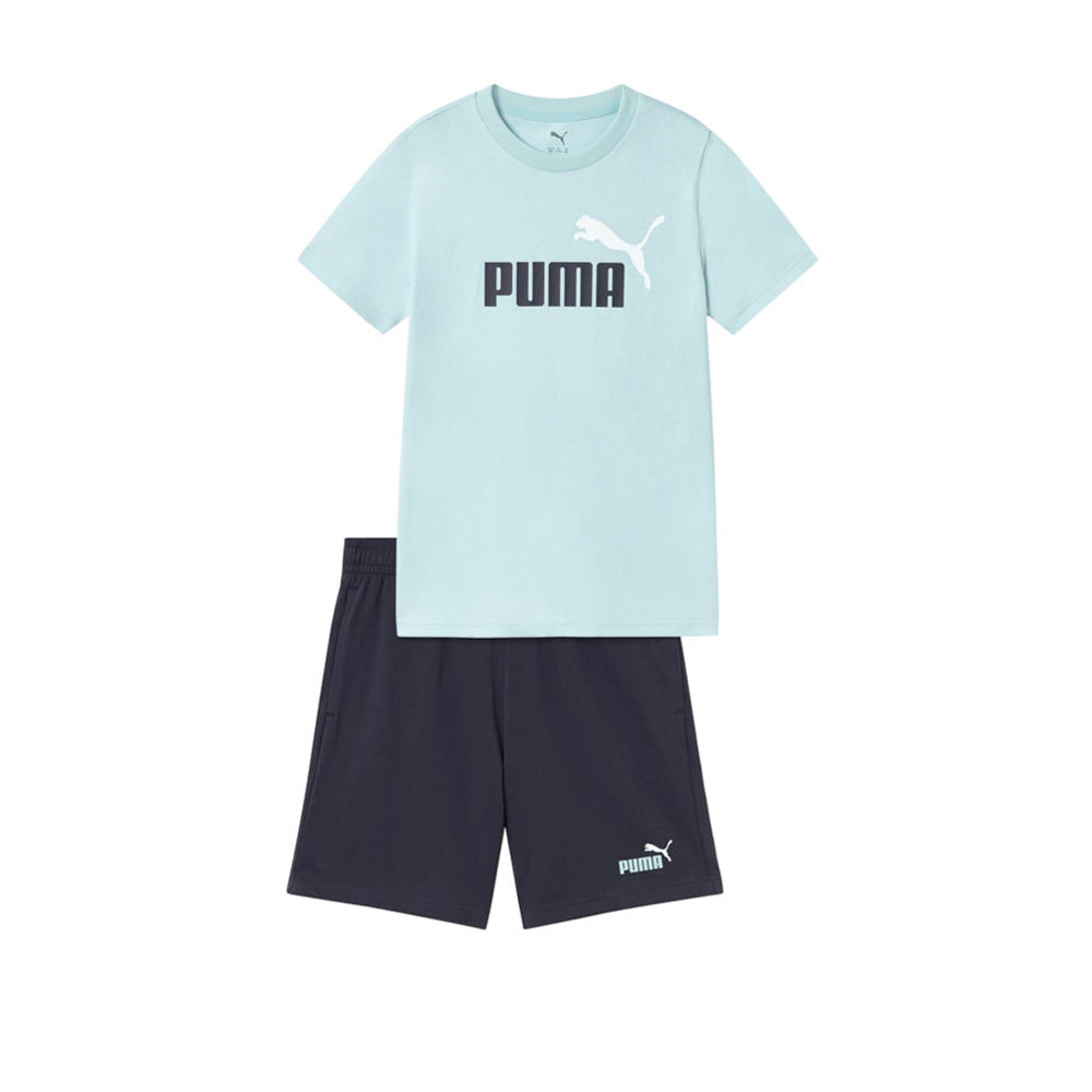 Completo Puma Unisex Ragazzo - Celeste