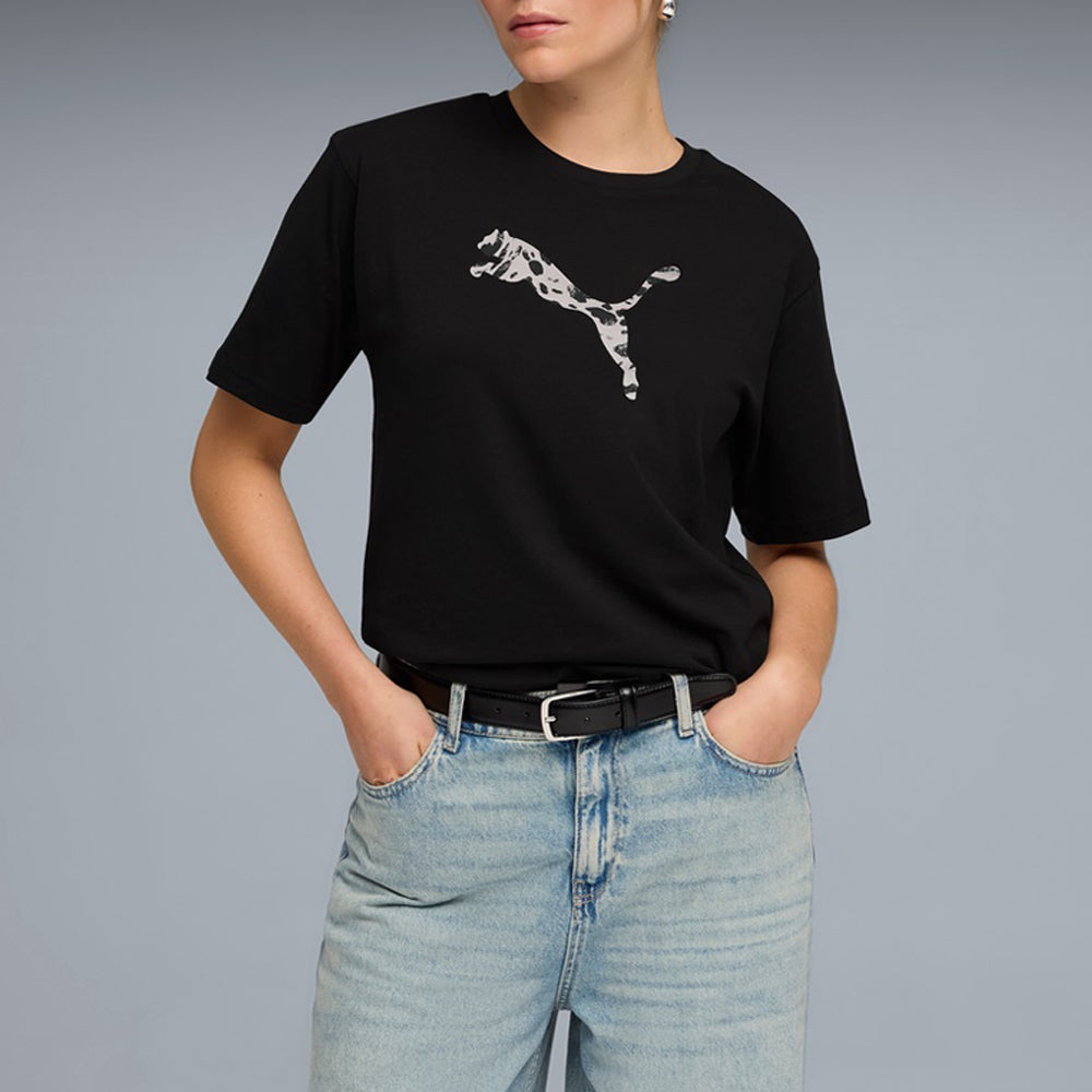 T-Shirt Puma Donna - Nero