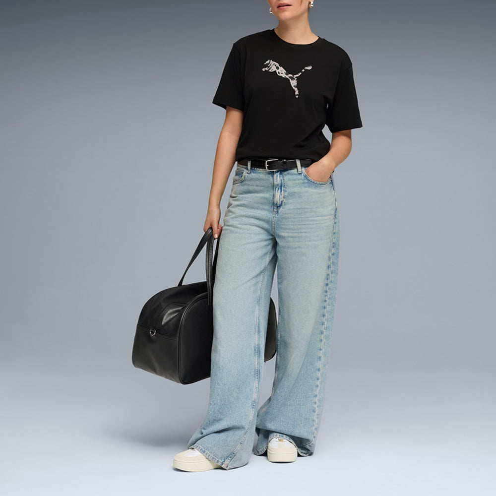 T-Shirt Puma Donna - Nero