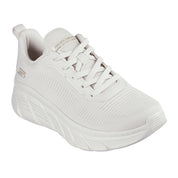 Scarpa Running Skechers Bobs B Flex Hi - Flying hi Donna - Bianco