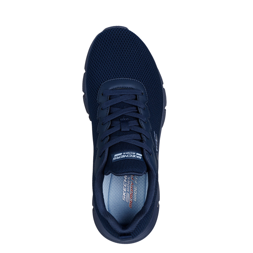 Scarpa Running Skechers Bobs B Flex - Chill Edge Uomo - Blu