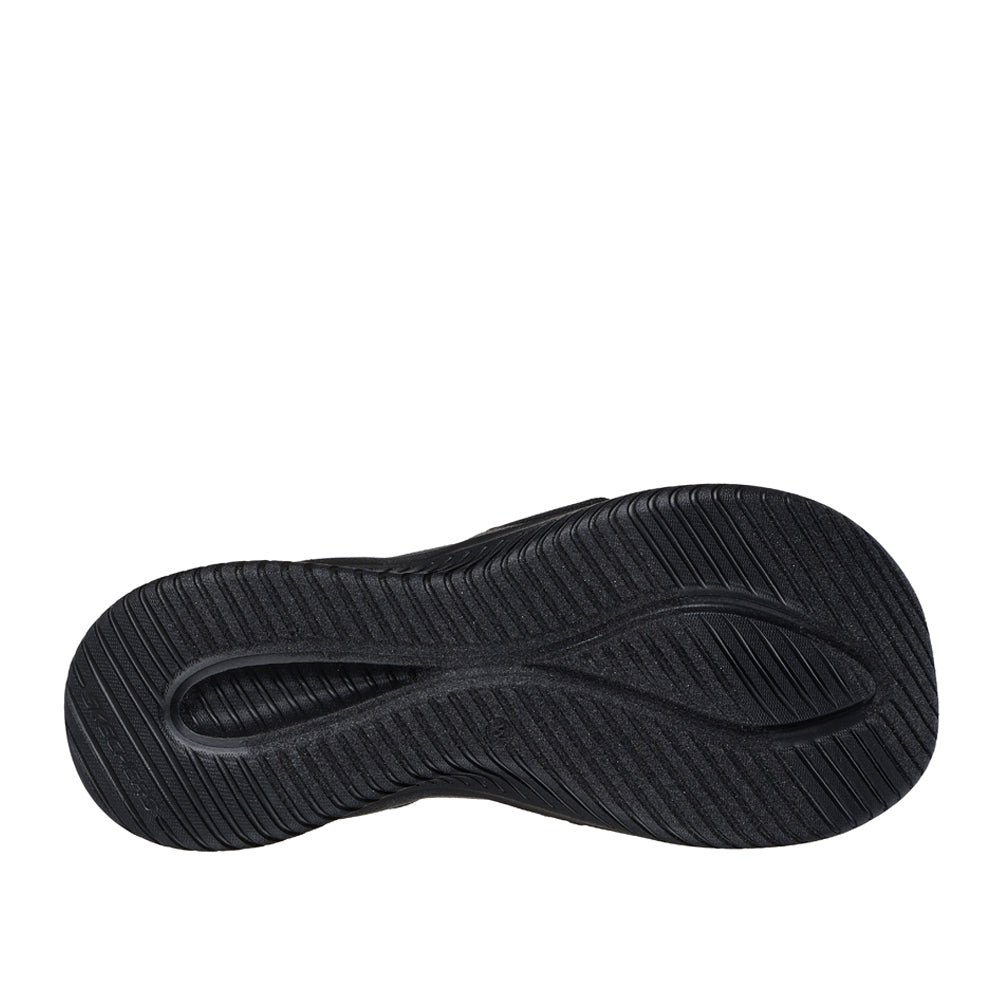Sandalo Skechers Ultra Flex 3.0 Sandal - Never Donna - Nero