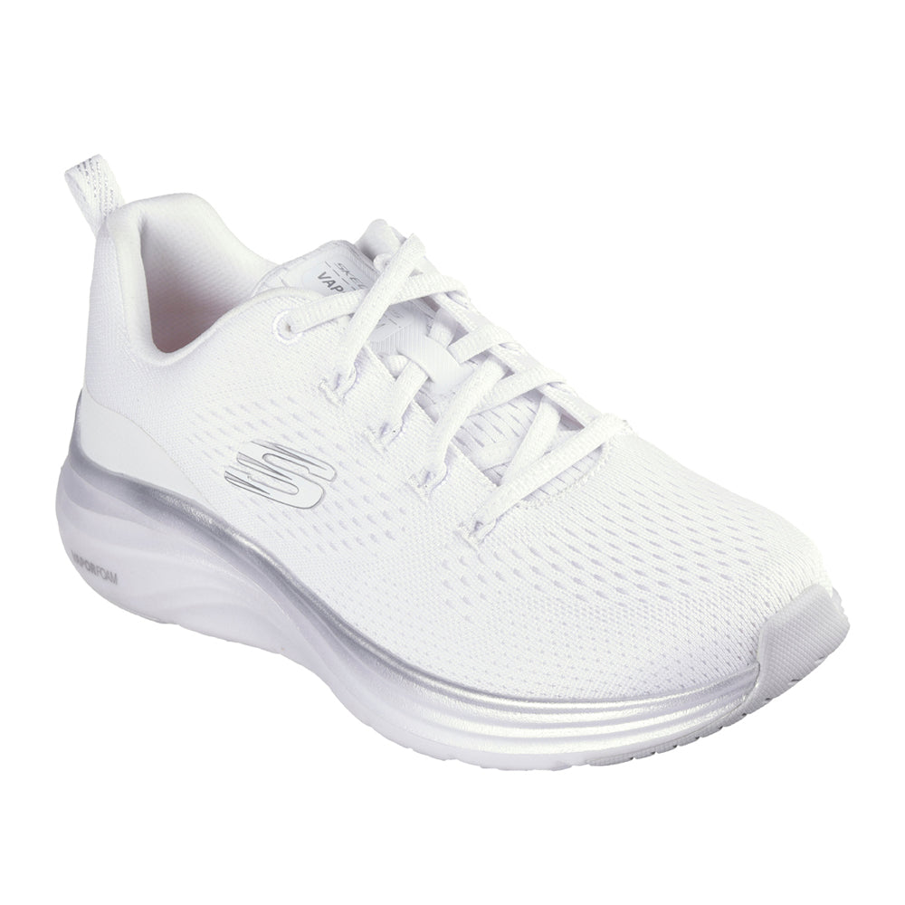 Scarpa Running Skechers Vapor Foam - Midnight Glimmer Donna - Bianco