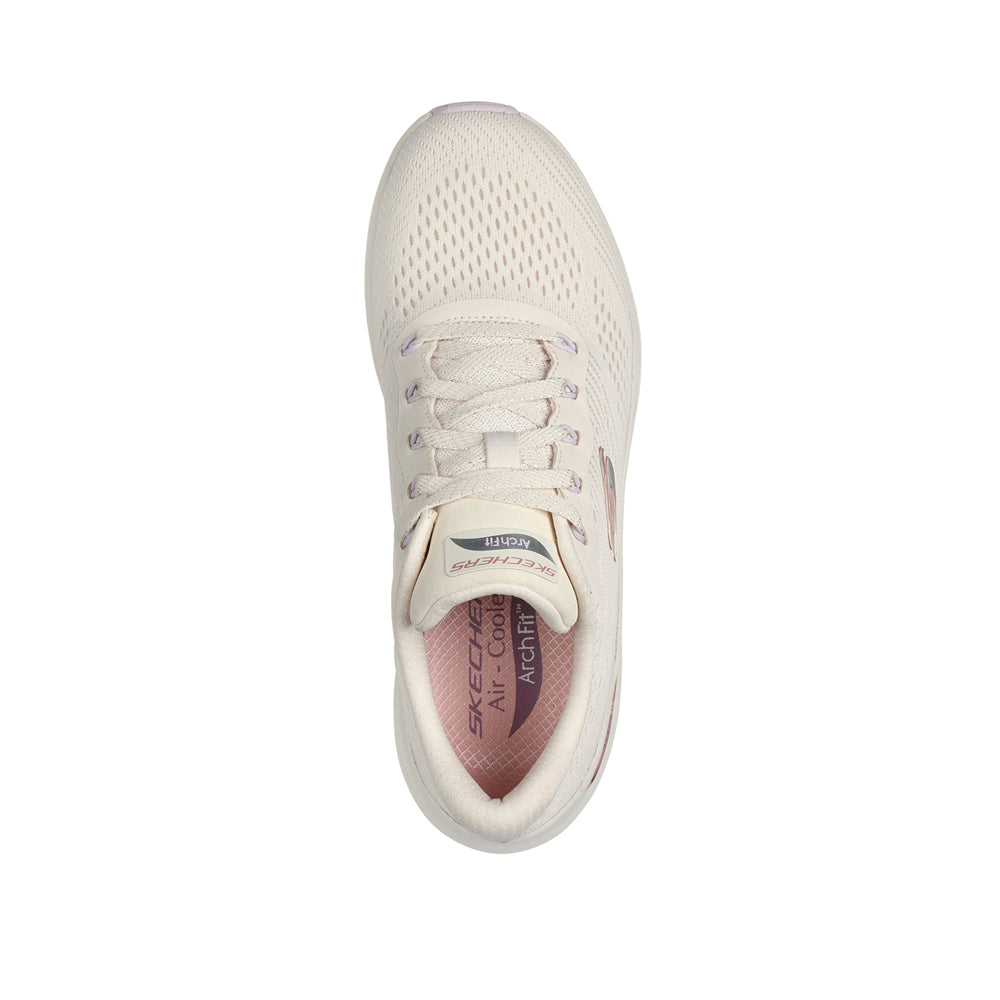 Sneakers Skechers Arch Fit 2.0 - Big League Donna - Beige