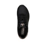 Sneakers Skechers Uno - Golden Air Donna - Nero