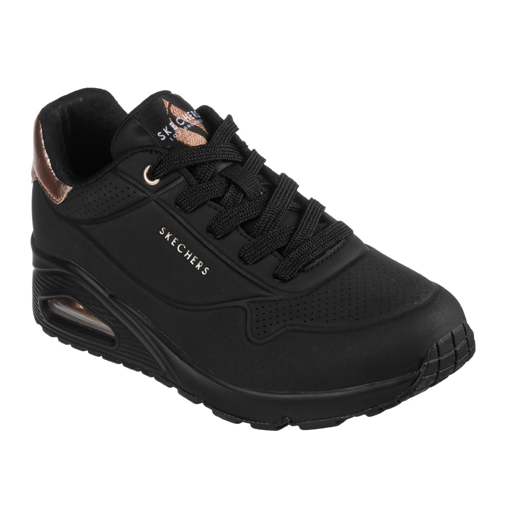 Sneakers Skechers Uno - Golden Air Donna - Nero