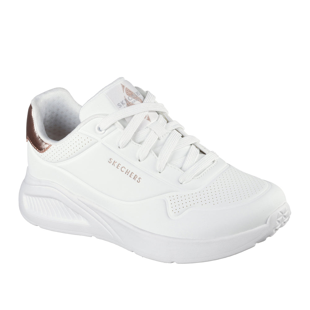 Sneakers Skechers Uno Lite - Shimmer Along Donna - Bianco