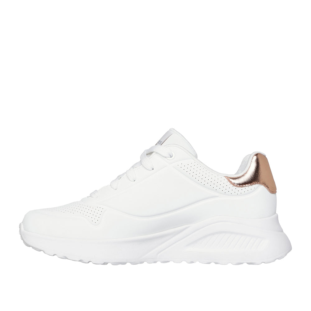Sneakers Skechers Uno Lite - Shimmer Along Donna - Bianco