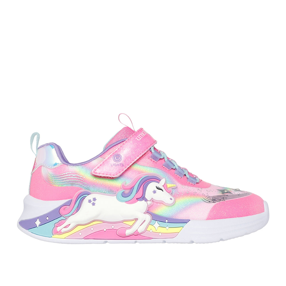 Sneakers Skechers Unicorn Chaser Bambina - Rosa