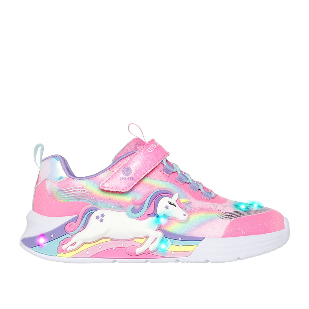 Sneakers Skechers Unicorn Chaser Bambina - Rosa