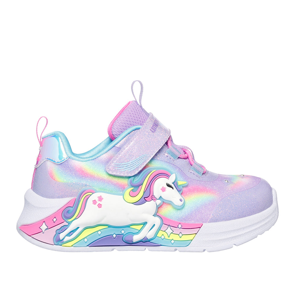 Sneakers Skechers Unicorn Chaser Bimba - Multicolore