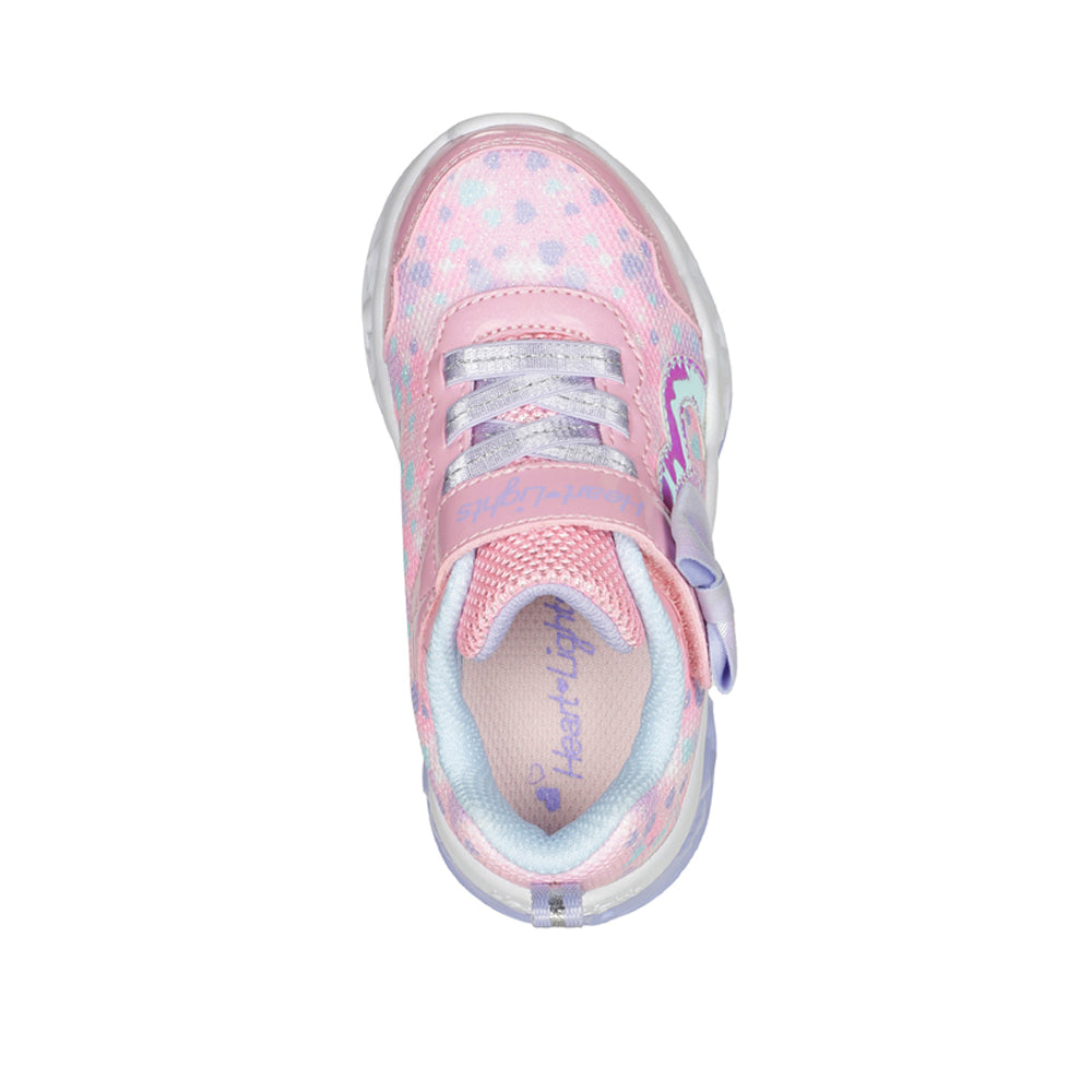 Sneakers Skechers Flutter Heart Lights - Kind S Bimba - Rosa