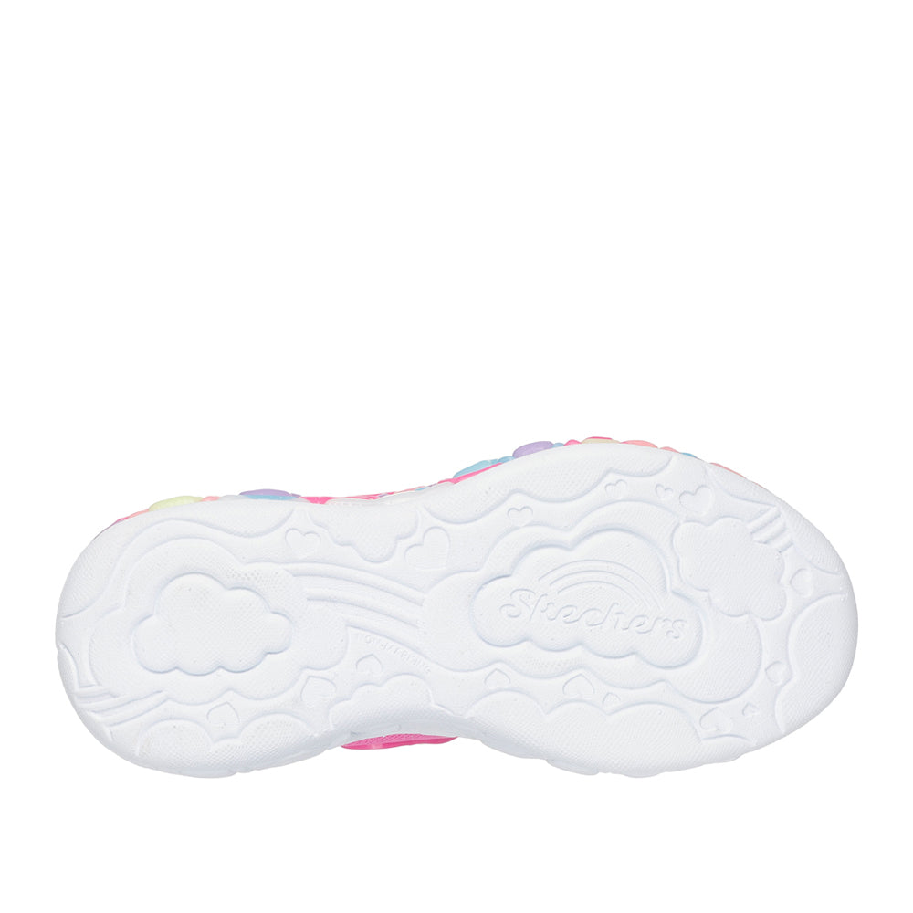 Sneakers Skechers Eternal Heart Lights - Ton of Bambina - Rosa