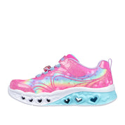 Sneakers Skechers Flutter Heart Lights - Groovy Bambina - Rosa