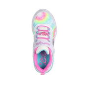Sneakers Skechers Flutter Heart Lights - Groovy Bambina - Bianco