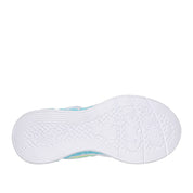 Sneakers Skechers Flutter Heart Lights - Groovy Bambina - Bianco