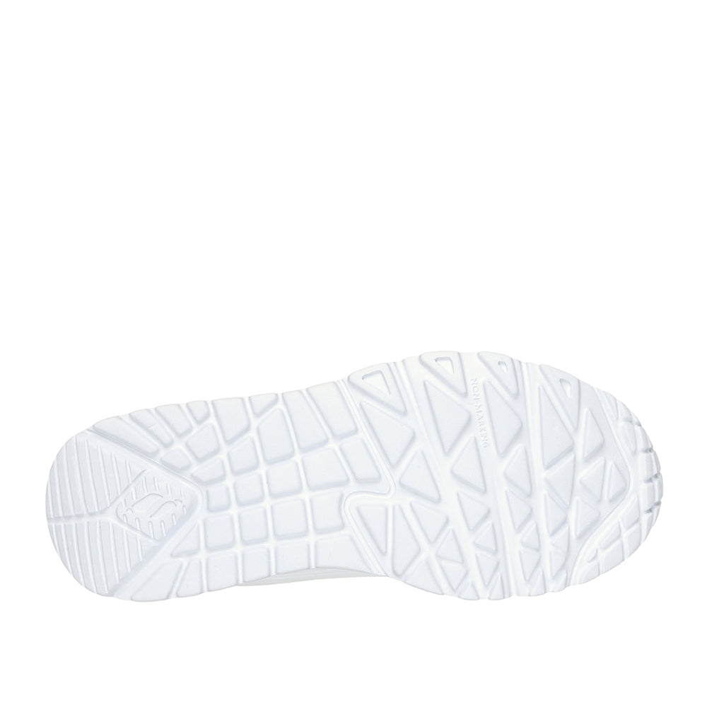 Sneakers Skechers Uno Lite - Easy Zip Bambino - Bianco