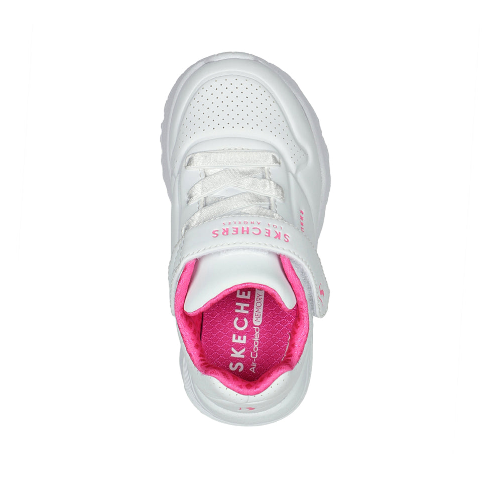 Sneakers Skechers Uno Lite Bimba - Bianco