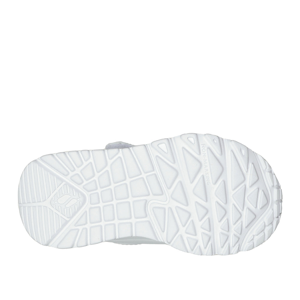 Sneakers Skechers Uno Lite Bimba - Bianco