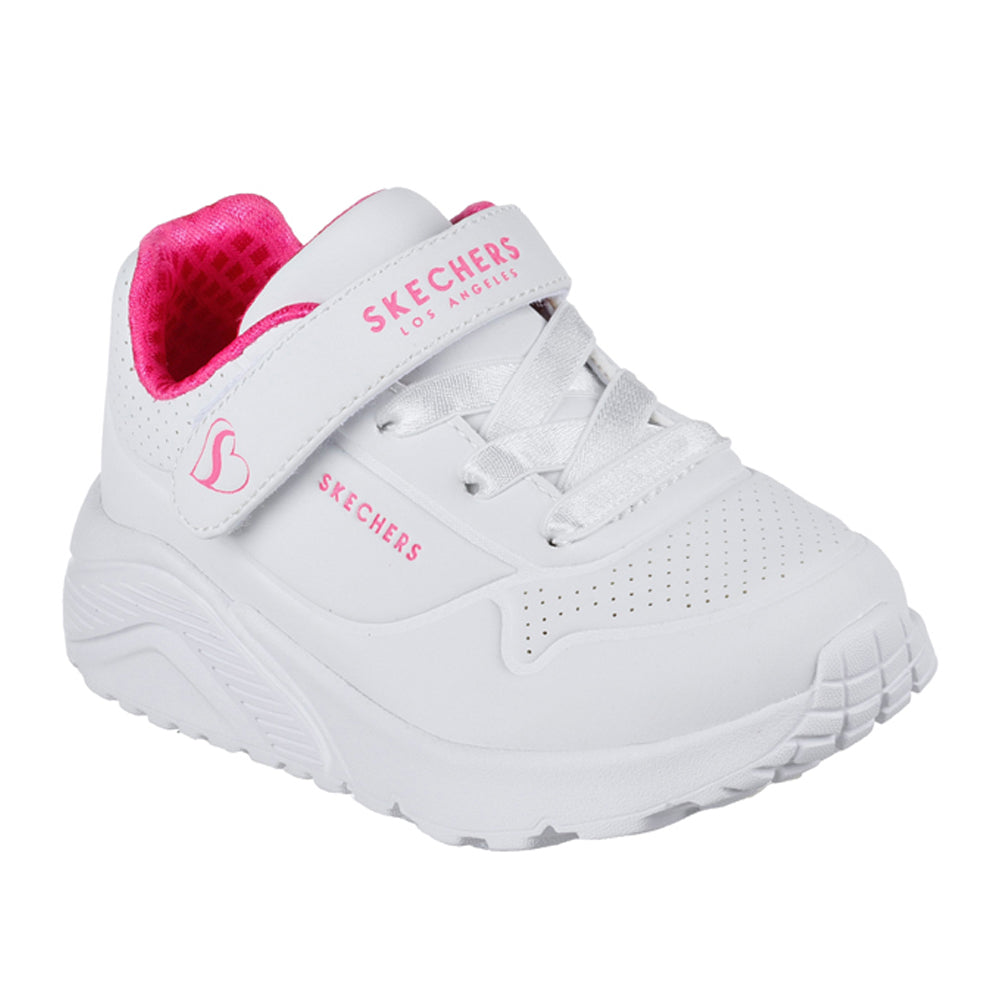 Sneakers Skechers Uno Lite Bimba - Bianco