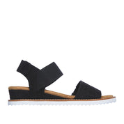 Sandalo Skechers Desert Kiss Donna - Nero