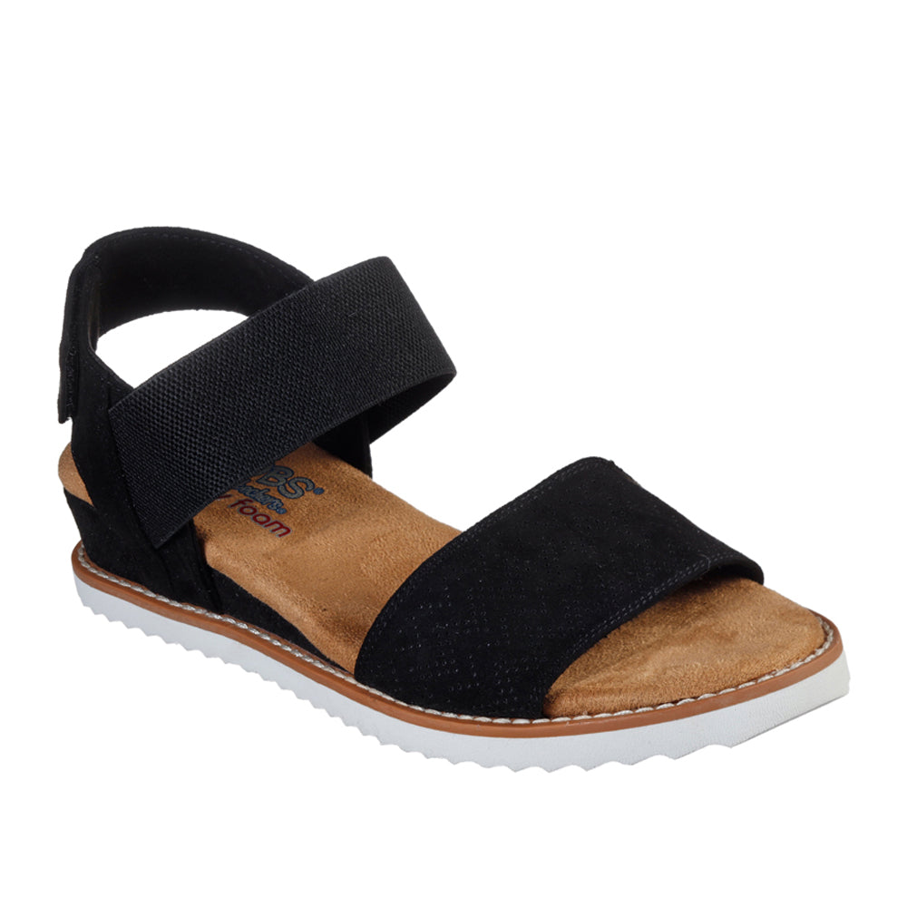 Sandalo Skechers Desert Kiss Donna - Nero