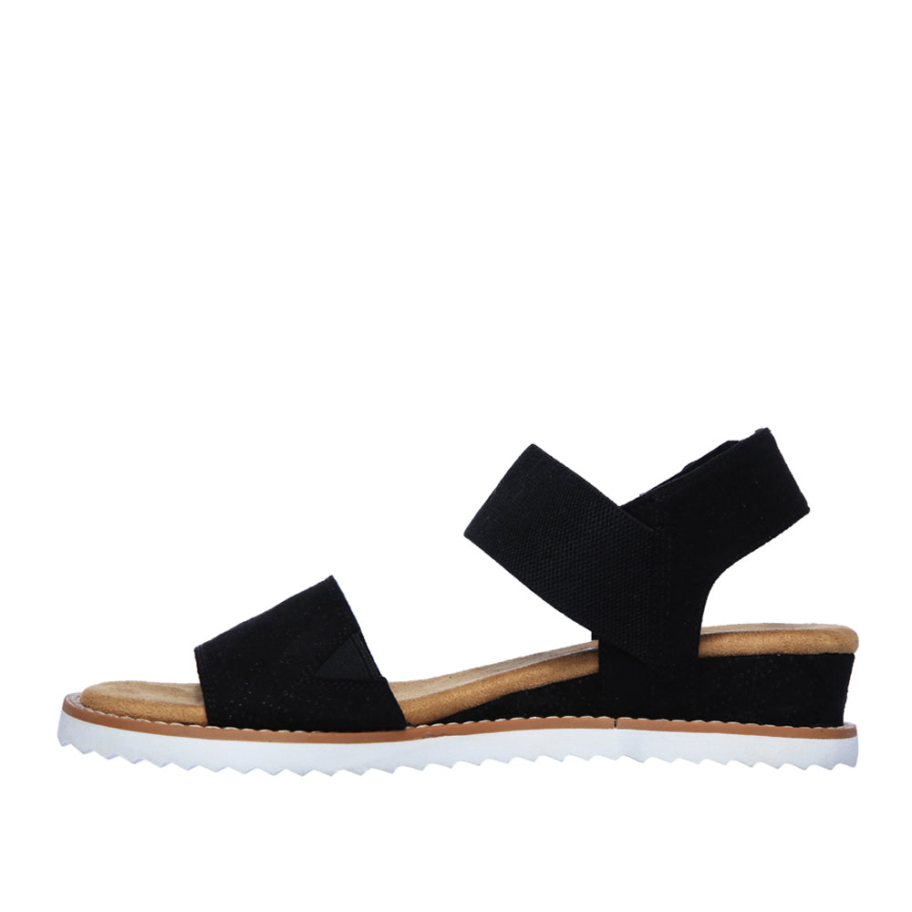 Sandalo Skechers Desert Kiss Donna - Nero