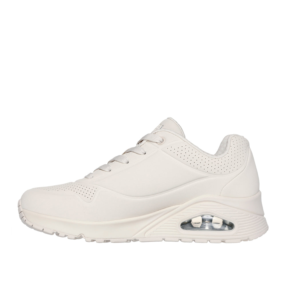 Sneakers Skechers Uno - Stand On Air Donna - Bianco