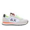 sneakers sun68 tom fluo uomo bianco 1881337
