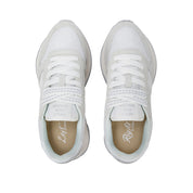 Sneakers Sun68 Ally Glitter Donna - Bianco