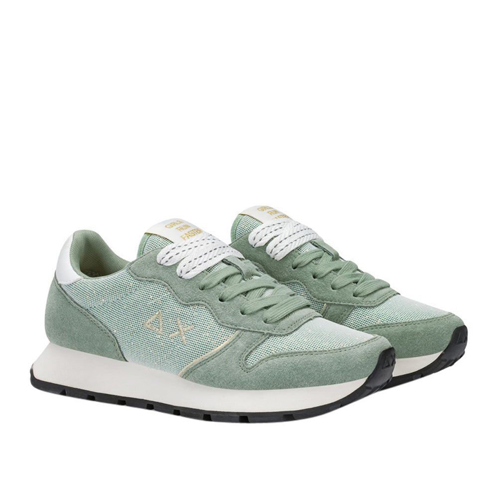 Sneakers Sun68 Ally Glitter Donna - Verde