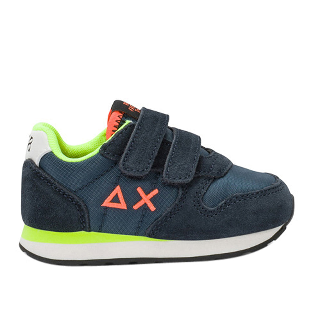 Sneakers Sun68 Tom Fluo Bimbo - Blu