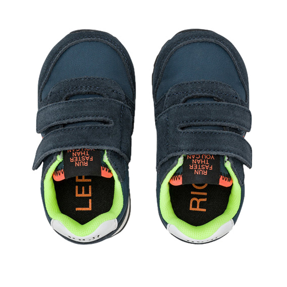 Sneakers Sun68 Tom Fluo Bimbo - Blu