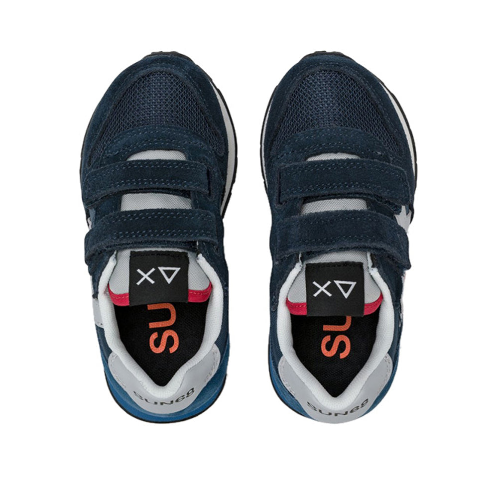 Sneakers Sun68 Jaki Solid Bimbo - Blu