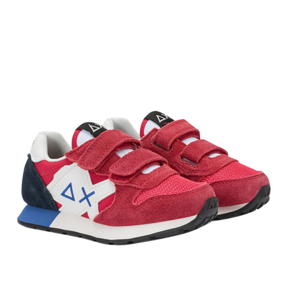 Sneakers Sun68 Jaki Solid Bimbo - Rosso