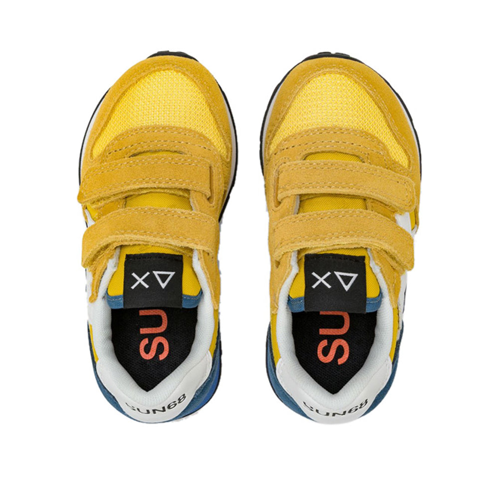 Sneakers Sun68 Jaki Solid Bimbo - Giallo