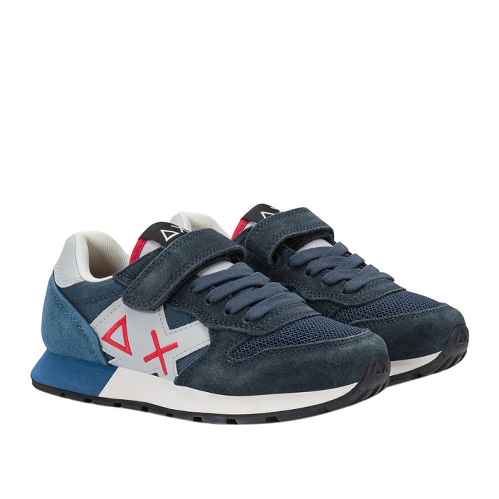 Sneakers Sun68 Jaki Solid Bambino - Blu