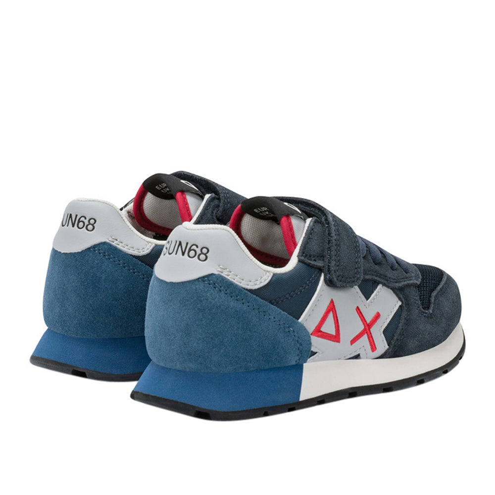 Sneakers Sun68 Jaki Solid Bambino - Blu