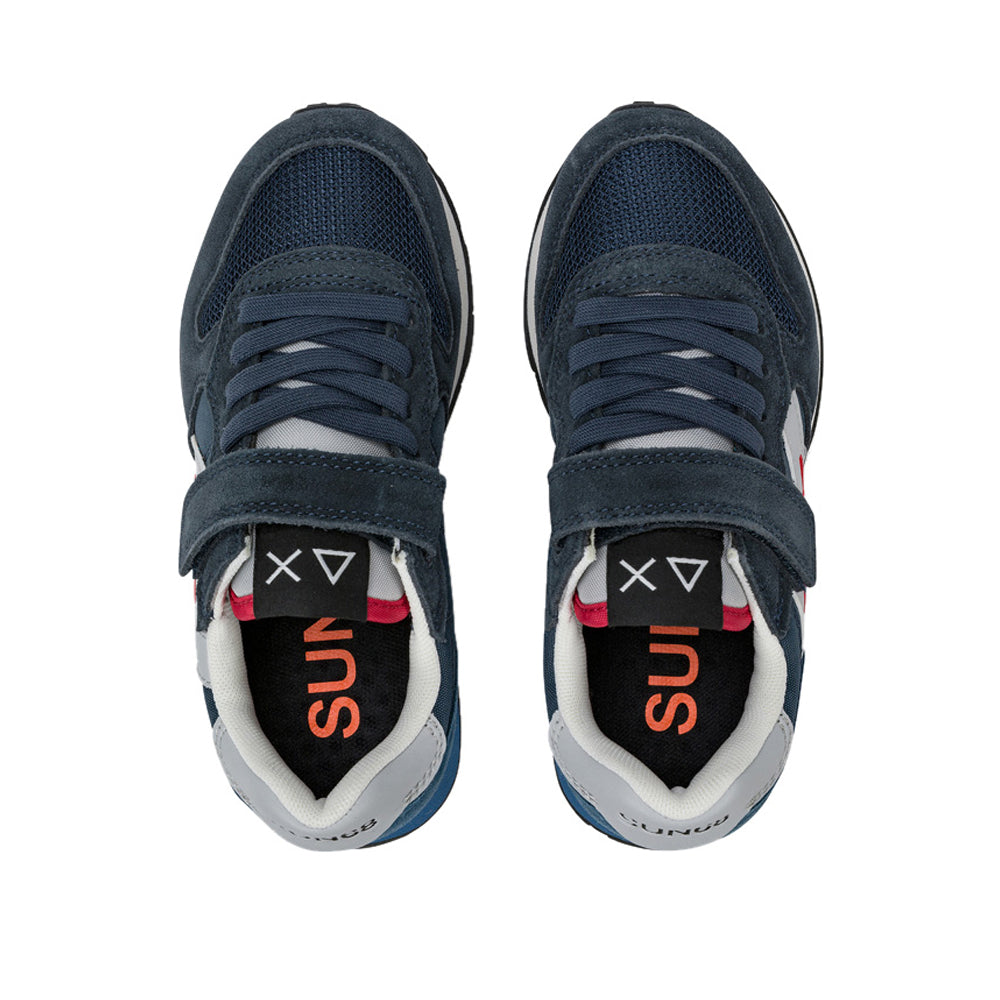Sneakers Sun68 Jaki Solid Bambino - Blu