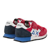 Sneakers Sun68 Jaki Solid Bambino - Rosso