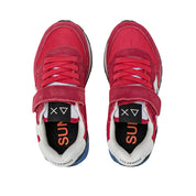 Sneakers Sun68 Jaki Solid Bambino - Rosso